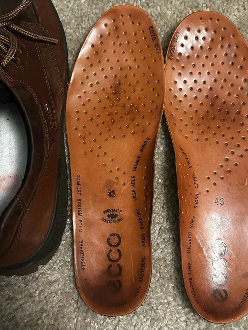 ECCO Men’s Track 25 Low Waterproof Gore-Tex Leather Shoes Brown EU 43 US 9–9.5
